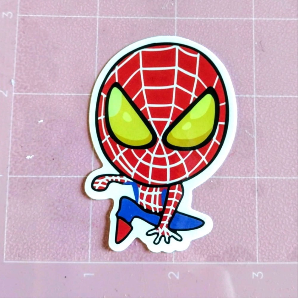 💙 Spiderman Vinyl Sticker New